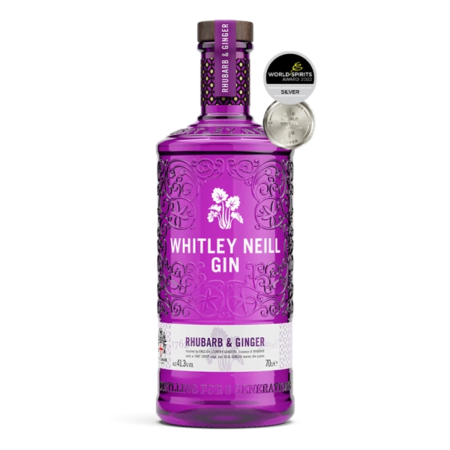 Gin Cu Rubarba Si Ghimbir Whitley Neill 0.7l